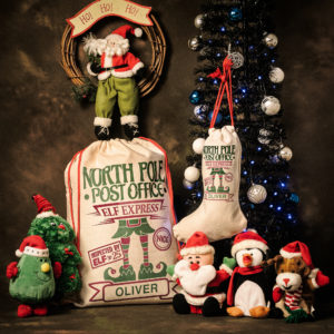 Santa Sack & Stocking Set